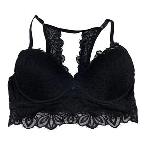 Victoria’s Secret PINK size large bra Bralette Lightly Lined Bra MSRP $34 EUC